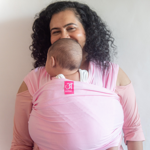 Image of Light Pink Full Stretch Hybrid Wrap