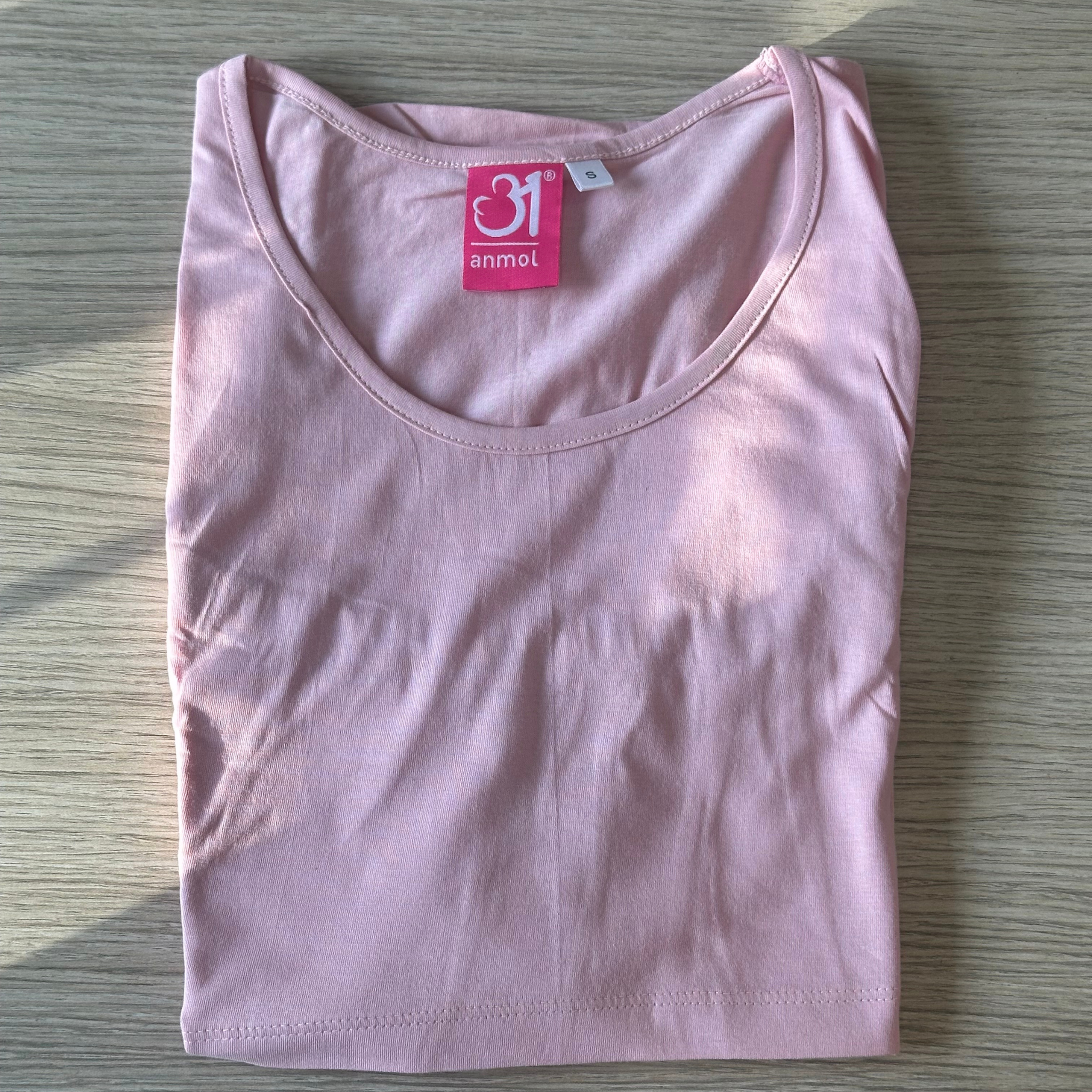 Breastfeeding T-shirt Sleeveless and Round Neck