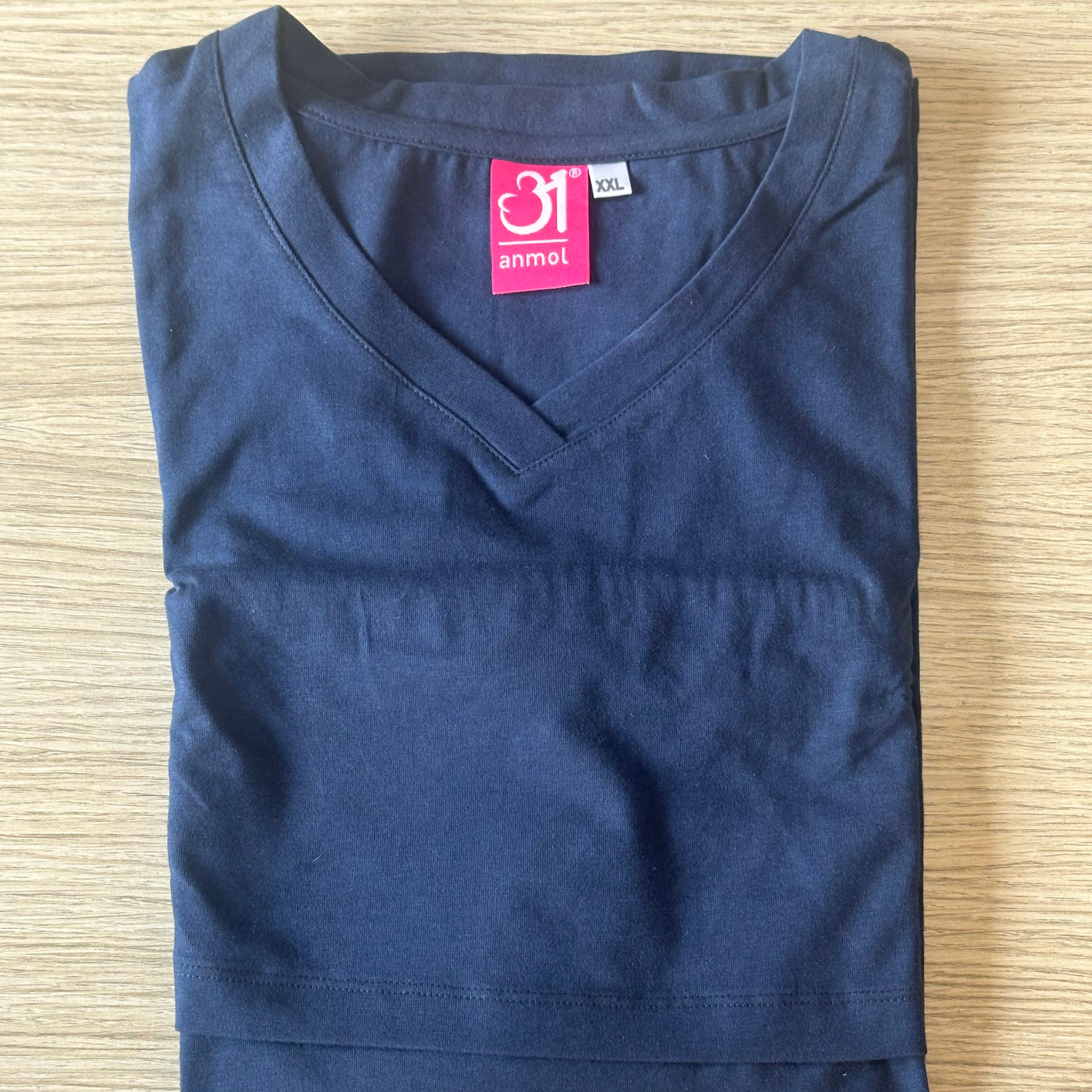 Breastfeeding T-shirt With Short sleeves and V neck