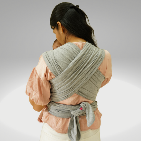 Image of Grey Full Stretch Hybrid Wrap