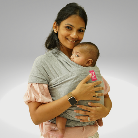 Image of Grey Full Stretch Hybrid Wrap