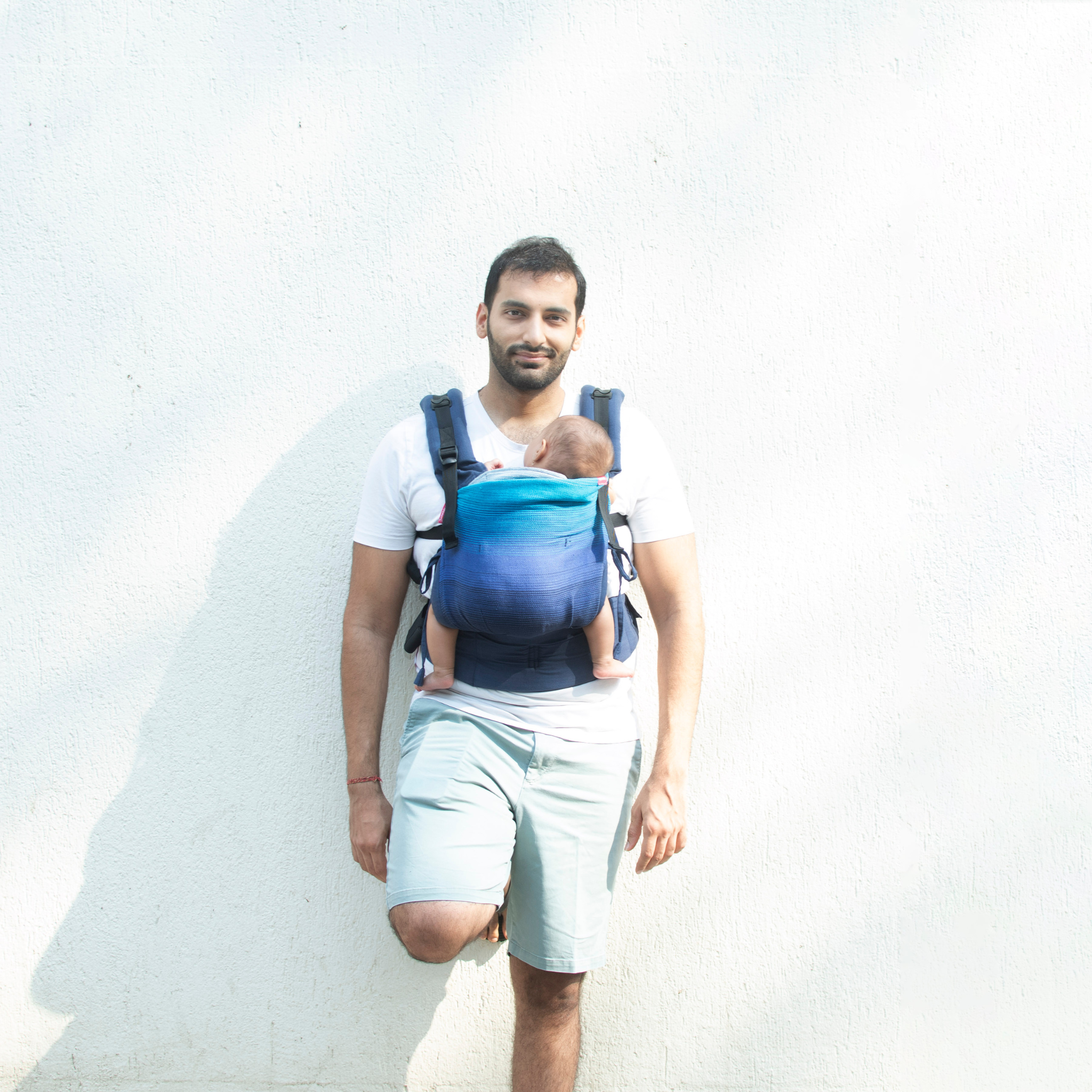 Videh Navy Blue Flexy+Lumbar Support+Droolers