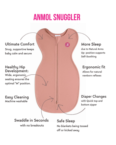 Image of Peach Snuggle UP - S