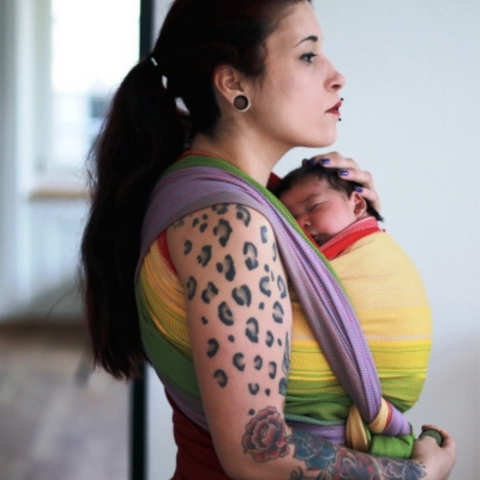 Image of Antara Handwoven Baby Wrap - Anmol Baby Carriers