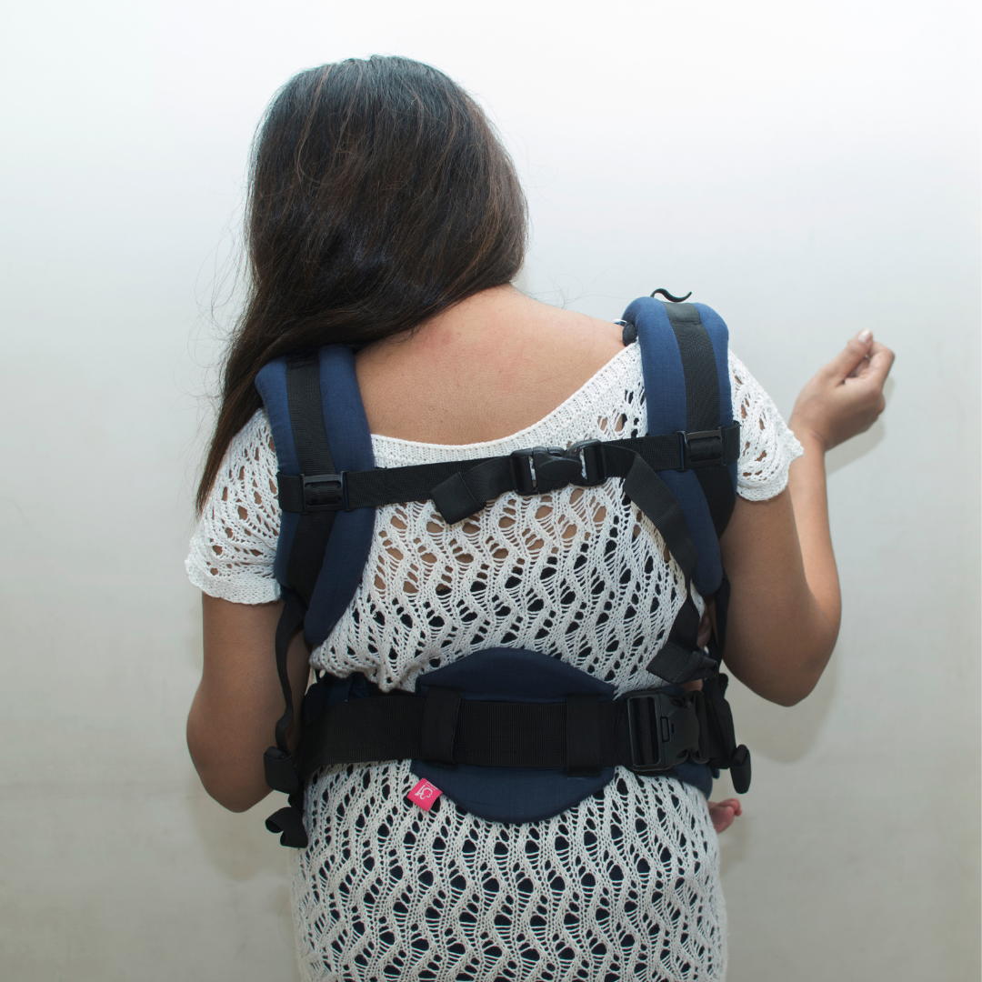 Shamsher Navy Blue Flexy - Anmol Baby Carriers