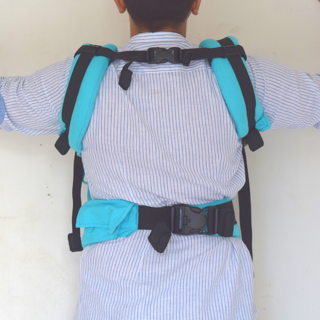 Dolphin Turquoise Blue Flexy - Anmol Baby Carriers