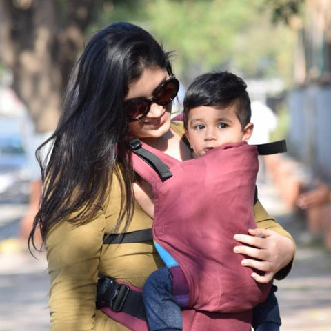 Image of Anmol Easy Burgundy - Anmol Baby Carriers