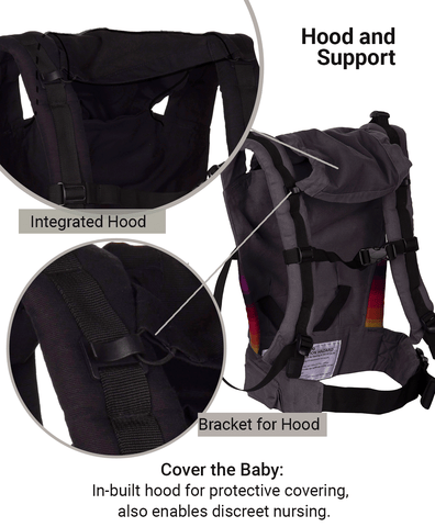 Image of Anmol Easy Grey - Anmol Baby Carriers