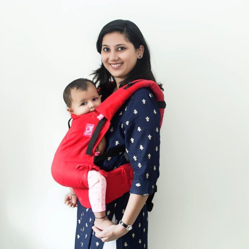 Deep Red Flexy - Anmol Baby Carriers
