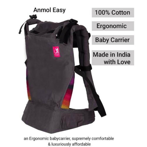 Image of Anmol Easy Grey - Anmol Baby Carriers