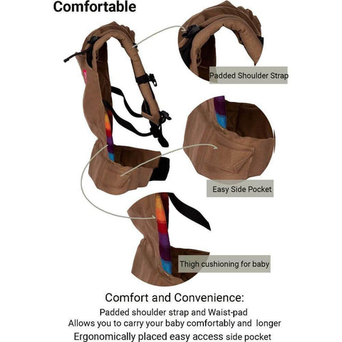 Image of Anmol Easy Khaki - Anmol Baby Carriers