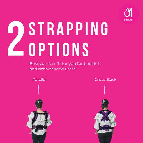 Image of Light Pink Flexy - Anmol Baby Carriers