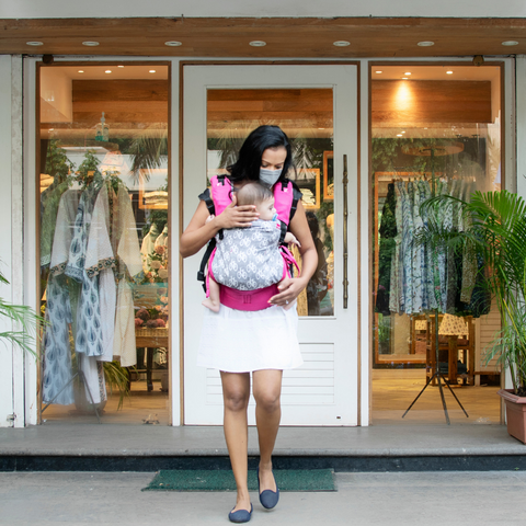 Image of Cycle Pink Flexy - Anmol Baby Carriers