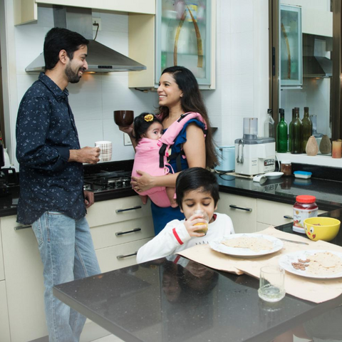 Image of Light Pink Flexy - Anmol Baby Carriers