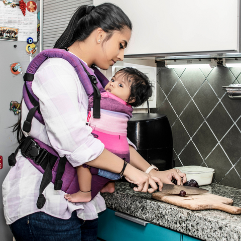 Image of Rewa Purple Flexy - Anmol Baby Carriers