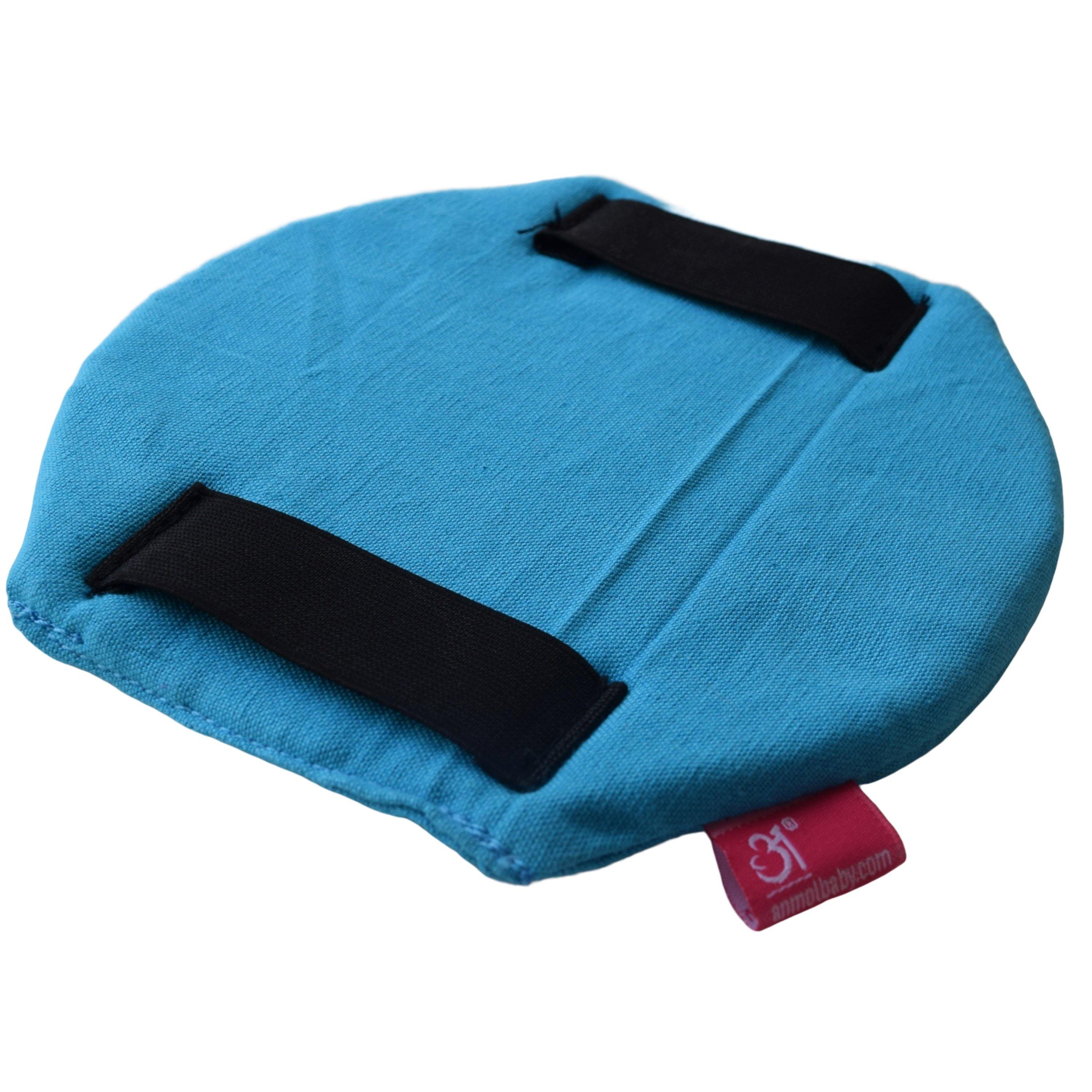 Sanskriti Turquoise Blue Flexy+Lumbar Support+Droolers - Anmol Baby Carriers