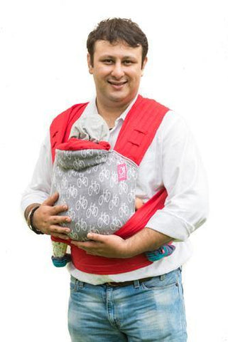 Image of Cycle Red Meh Dai Semi - Anmol Baby Carriers