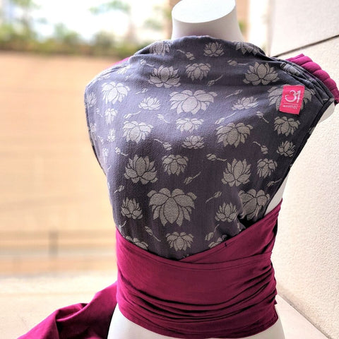 Image of Padma Magenta Meh Dai Semi - Anmol Baby Carriers