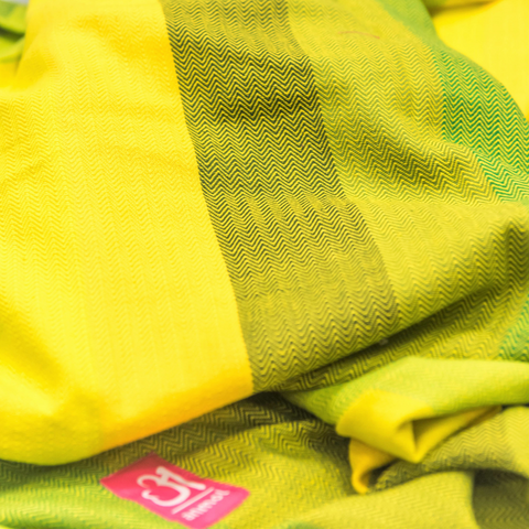 Image of Radha Gold Weft Blanket - Anmol Baby Carriers