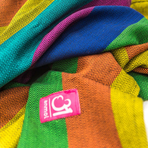 Image of Saharsh Black Weft Blanket - Anmol Baby Carriers