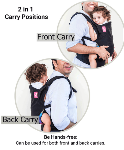 Image of Anmol Easy Black - Anmol Baby Carriers