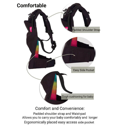 Image of Anmol Easy Black - Anmol Baby Carriers