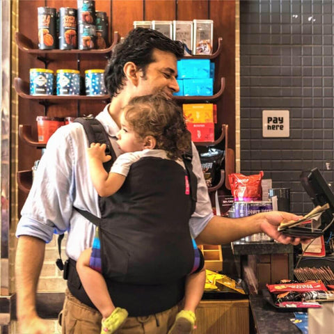 Image of Anmol Easy Black - Anmol Baby Carriers