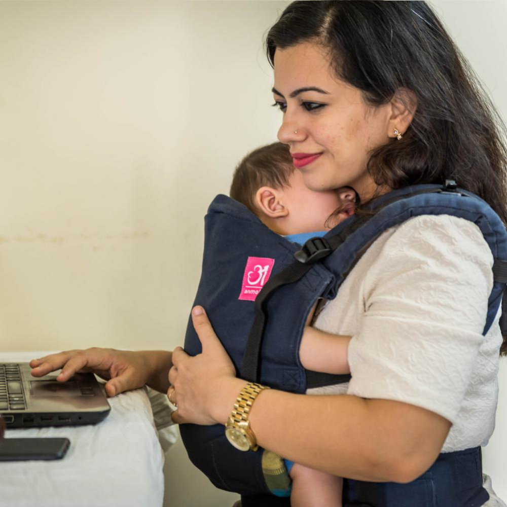 Anmol Easy Navy Blue - Anmol Baby Carriers