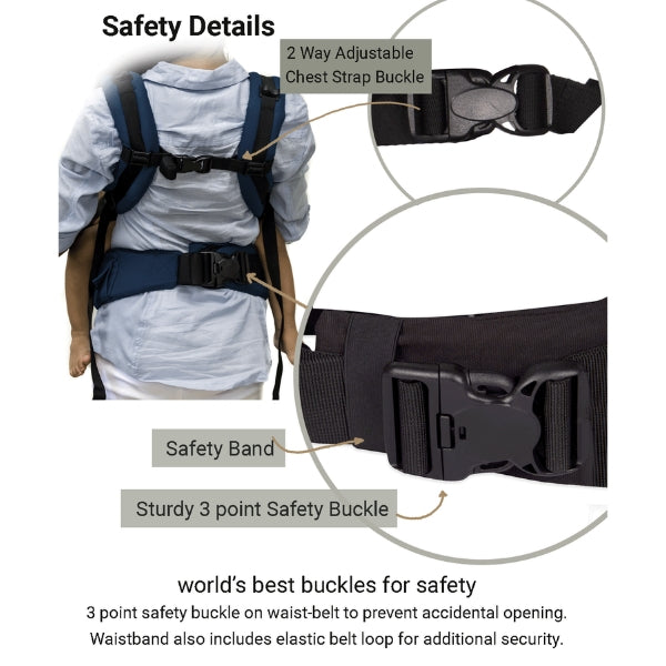Anmol Easy Navy Blue - Anmol Baby Carriers