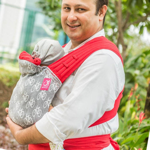 Image of Cycle Red Meh Dai Semi - Anmol Baby Carriers