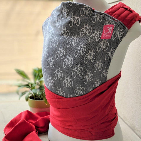 Image of Cycle Red Meh Dai Semi - Anmol Baby Carriers