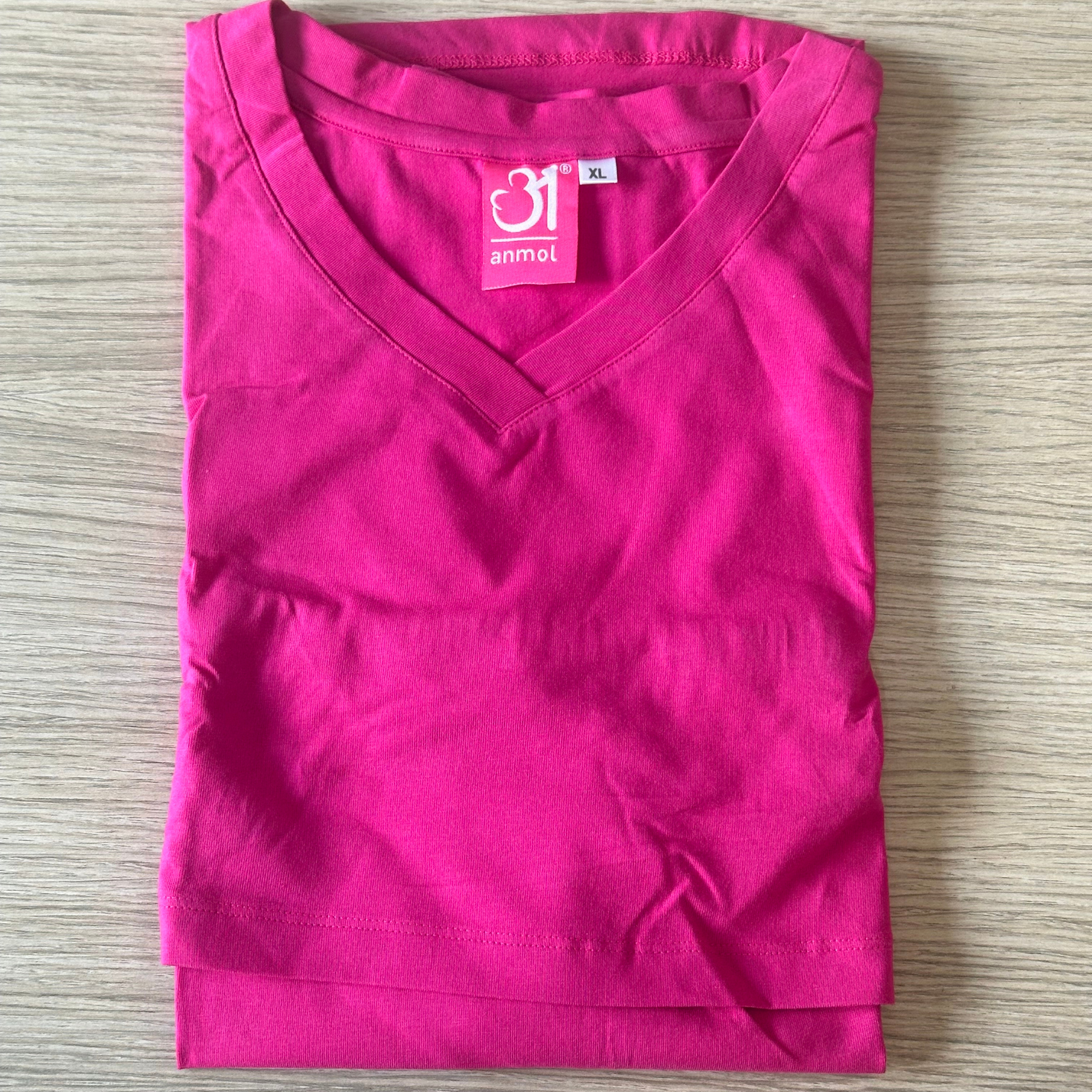 Breastfeeding T-shirt With Short sleeves and V neck