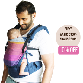 Rishaan Navy Blue Flexy