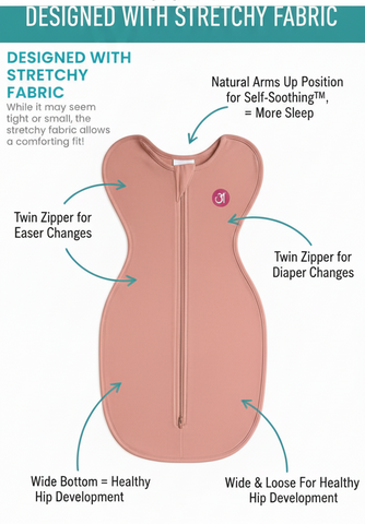 Image of Peach Snuggle UP - S