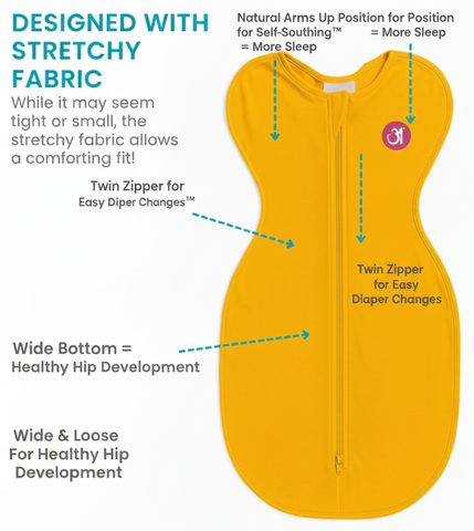 Image of Yellow Snuggle UP - S