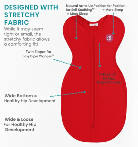 Image of Red Snuggle UP - S