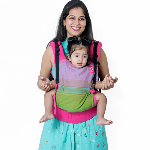 Image of Antara Pink Flexy + Pink Lumber Support & Droolers + Light Pink Snuggler + Frog Rattle