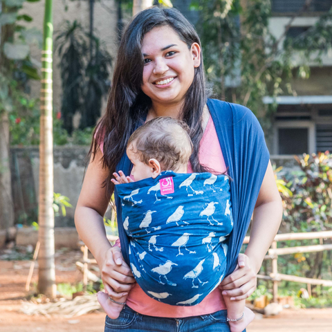 Image of Indigo Bird Hybrid Wrap