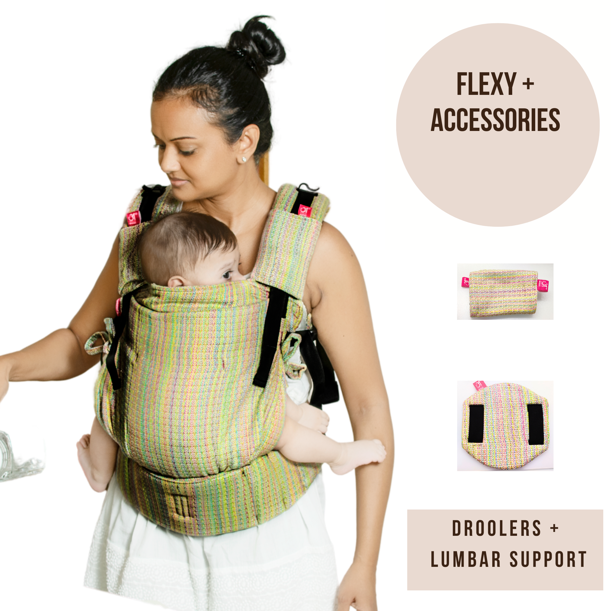 Aquarelle Hearts Flexy+Lumbar Support+Droolers