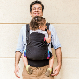 Anmol Easy Black + Navy Blue Lumber Support & Droolers + Grey Snuggler