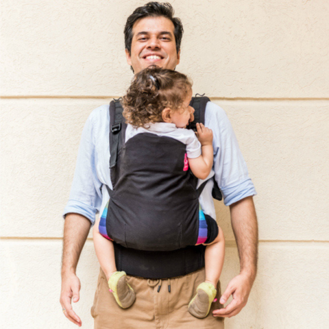 Image of Anmol Easy Black + Infant Insert + Grey Snuggler