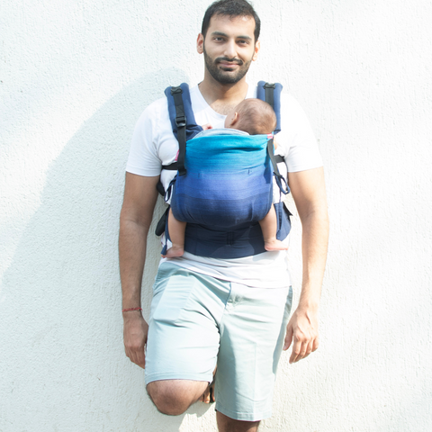 Image of Videh Navy Blue Flexy+Lumbar Support+Droolers