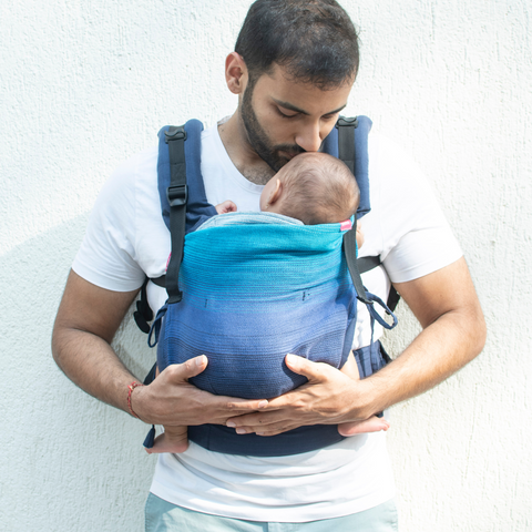 Image of Videh Navy Blue Flexy+Lumbar Support+Droolers