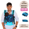 Dolphin Turquoise Blue Flexy+Lumbar Support+Droolers