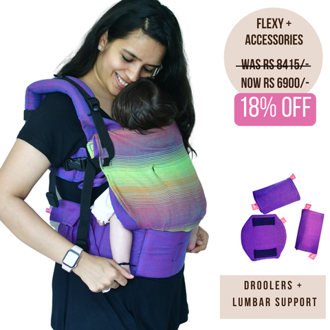 Image of Tejveer Purple Flexy+Lumbar Support+Droolers