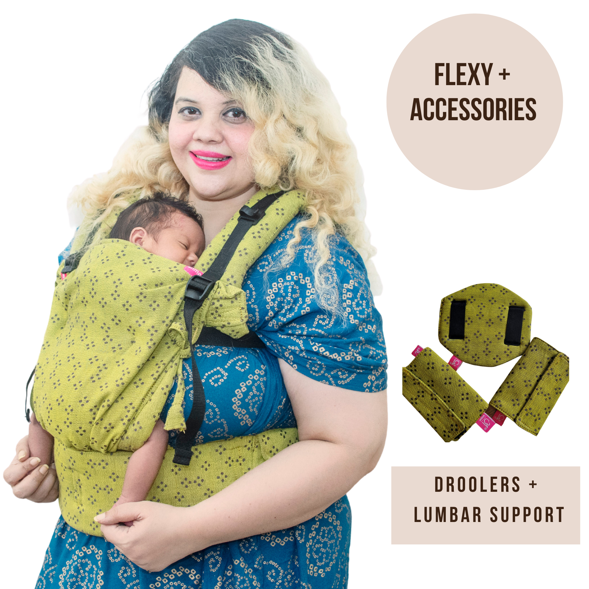 Bandhini Flexy+Lumbar Support+Droolers