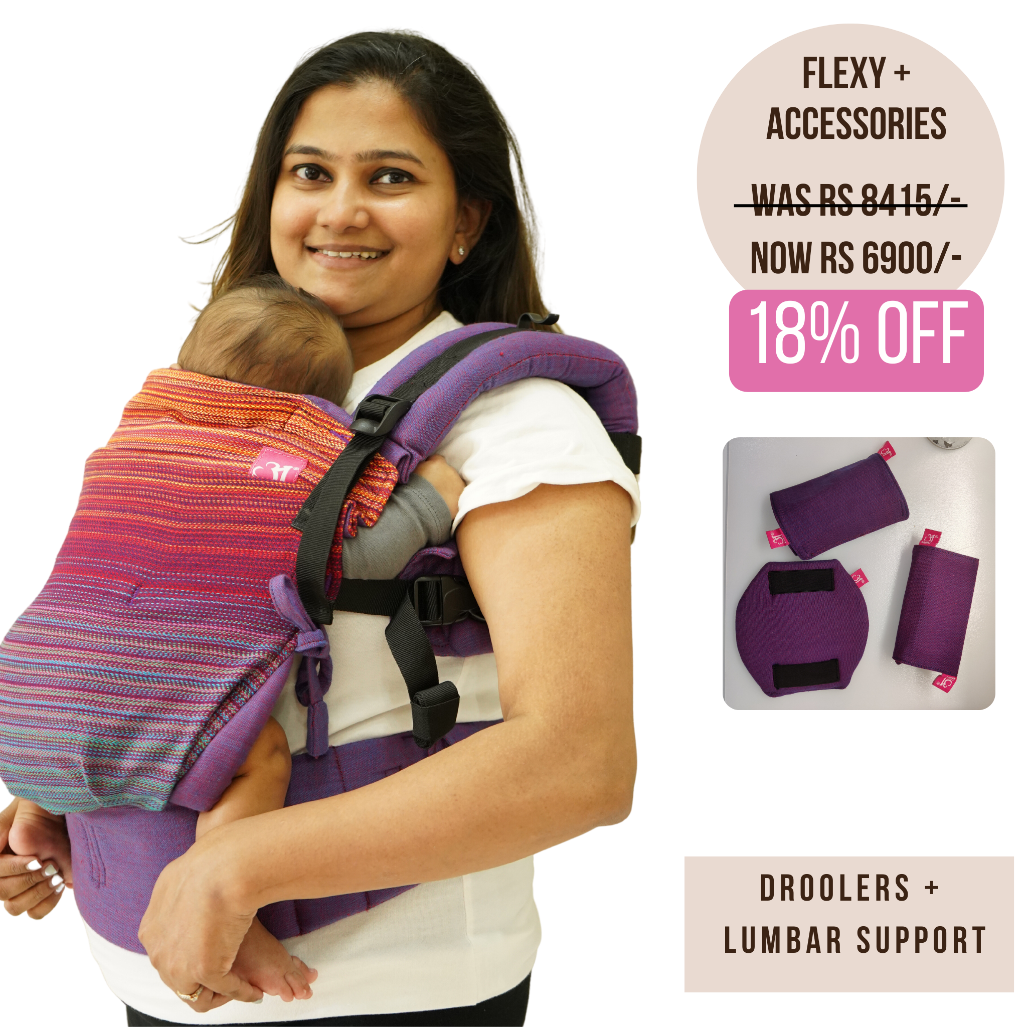 Hiya Flexy+Lumbar Support+Droolers