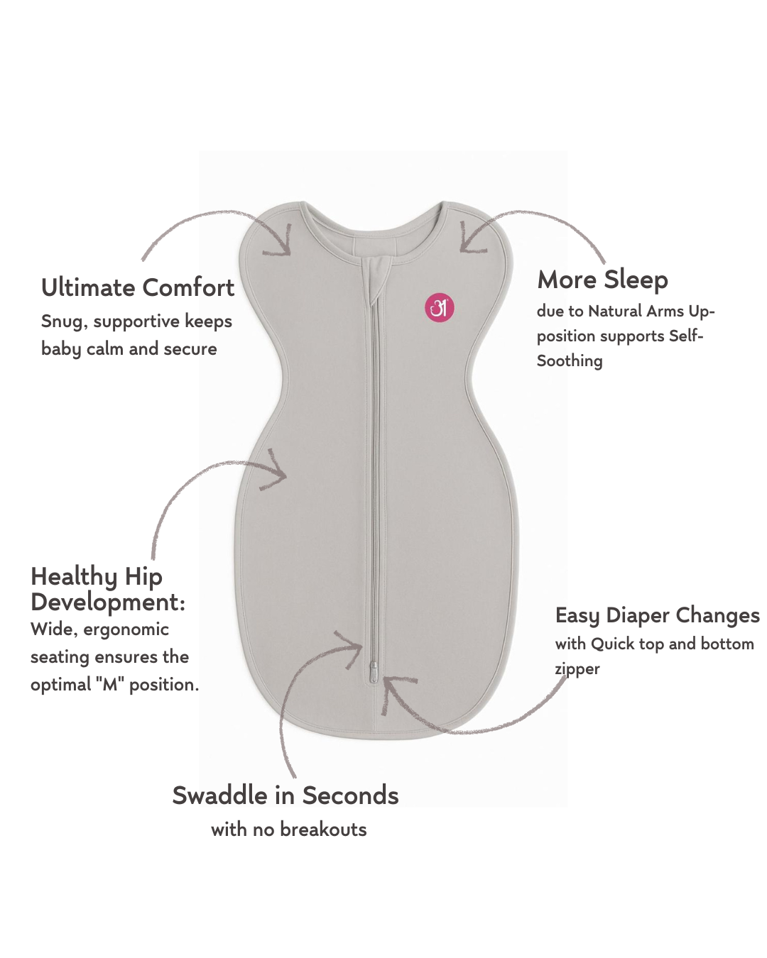 Light Pink Snuggle UP - S