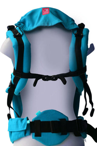 Image of Light Blue Lumbar Support - Anmol Baby Carriers