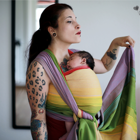 Antara Handwoven Baby Wrap - Anmol Baby Carriers